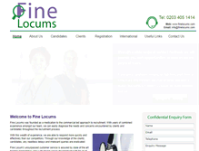 Tablet Screenshot of finelocums.com